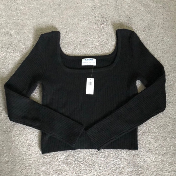 NWT Old Navy Ribbed Long Sleeve Top - Picture 2 of 6